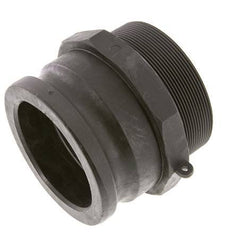 Camlock DN 90 (4'') Polypropylene Coupling R 4'' Male Thread Type F MIL-C-27487