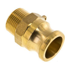 Camlock DN 20 (3/4'') Brass Coupling R 3/4'' Male Thread Type F MIL-C-27487
