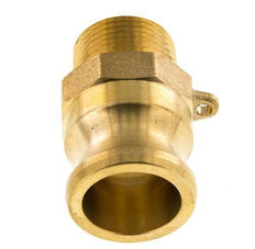 Camlock DN 20 (3/4'') Brass Coupling R 3/4'' Male Thread Type F MIL-C-27487