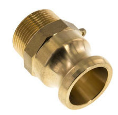 Camlock DN 32 (1 1/4'') Brass Coupling R 1 1/4'' Male Thread Type F MIL-C-27487