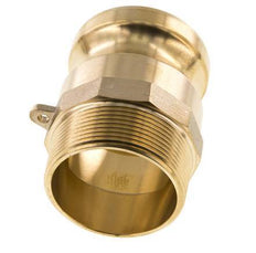 Camlock DN 50 (2'') Brass Coupling R 2'' Male Thread Type F MIL-C-27487