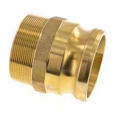 Camlock DN 75 (3'') Brass Coupling R 3'' Male Thread Type F MIL-C-27487