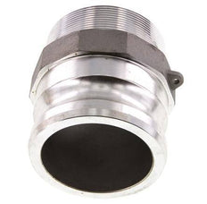 Camlock DN 75 (3'') Aluminium Coupling R 3'' Male Thread Type F MIL-C-27487