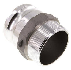 Camlock DN 75 (3'') Aluminium Coupling R 3'' Male Thread Type F MIL-C-27487