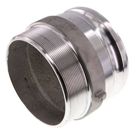 Camlock DN 120 (5'') Aluminium Coupling R 5'' Male Thread Type F MIL-C-27487