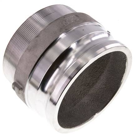 Camlock DN 120 (5'') Aluminium Coupling R 5'' Male Thread Type F MIL-C-27487