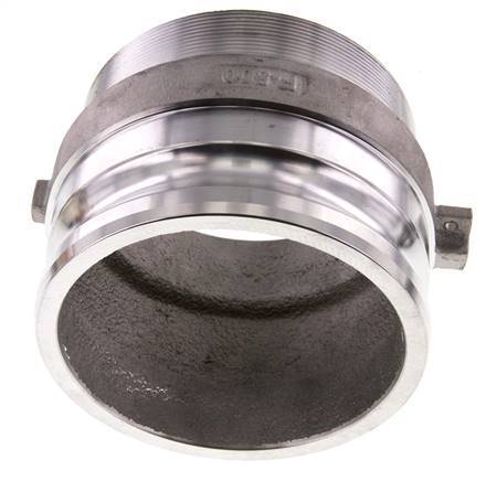 Camlock DN 120 (5'') Aluminium Coupling R 5'' Male Thread Type F MIL-C-27487