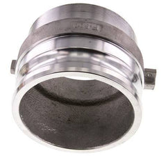 Camlock DN 120 (5'') Aluminium Coupling R 5'' Male Thread Type F MIL-C-27487