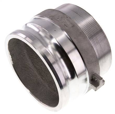Camlock DN 120 (5'') Aluminium Coupling R 5'' Male Thread Type F MIL-C-27487