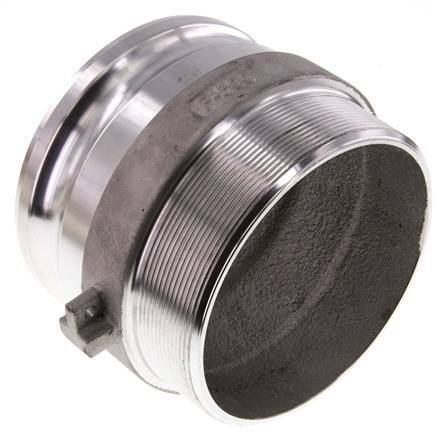 Camlock DN 120 (5'') Aluminium Coupling R 5'' Male Thread Type F MIL-C-27487