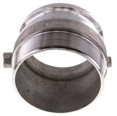 Camlock DN 120 (5'') Aluminium Coupling R 5'' Male Thread Type F MIL-C-27487