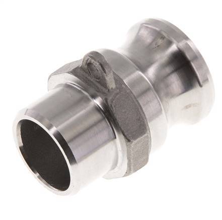 Camlock DN 20 (3/4'') Stainless Steel Coupling Weld End (26.9 mm) Type F (AS) MIL-C-27487