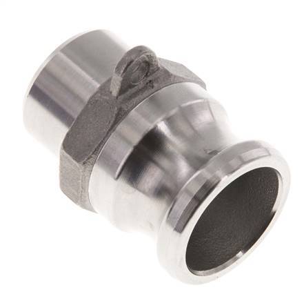 Camlock DN 20 (3/4'') Stainless Steel Coupling Weld End (26.9 mm) Type F (AS) MIL-C-27487
