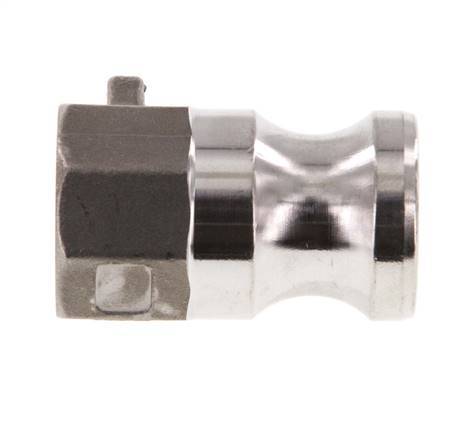Camlock DN 15 (1/2'') Stainless Steel Coupling Rp 1/2'' Female Thread Type A MIL-C-27487