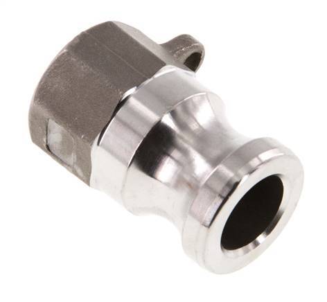 Camlock DN 15 (1/2'') Stainless Steel Coupling Rp 1/2'' Female Thread Type A MIL-C-27487