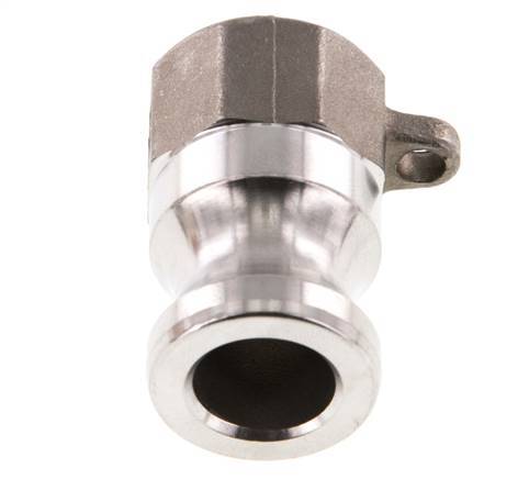 Camlock DN 15 (1/2'') Stainless Steel Coupling Rp 1/2'' Female Thread Type A MIL-C-27487