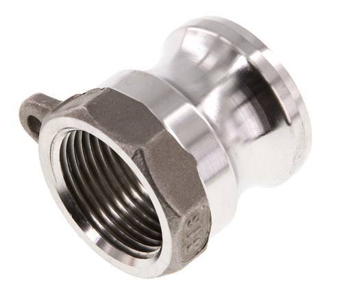 Camlock DN 20 (3/4'') Stainless Steel Coupling Rp 3/4'' Female Thread Type A MIL-C-27487