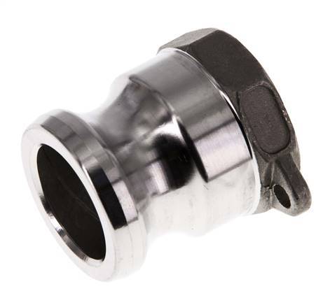 Camlock DN 25 (1'') Stainless Steel Coupling Rp 1'' Female Thread Type A MIL-C-27487