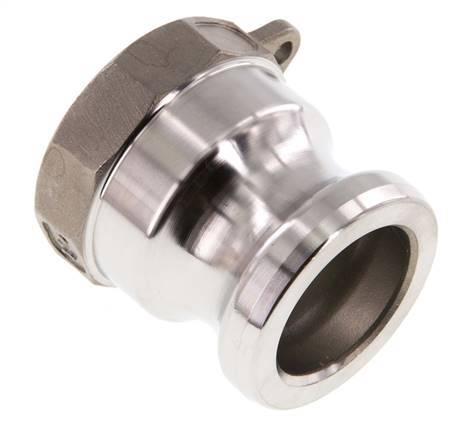Camlock DN 32 (1 1/4'') Stainless Steel Coupling Rp 1 1/4'' Female Thread Type A MIL-C-27487