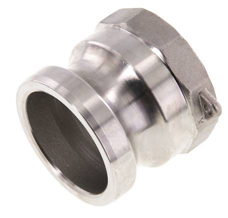 Camlock DN 50 (2'') Stainless Steel Coupling Rp 2'' Female Thread Type A MIL-C-27487