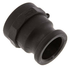 Camlock DN 40 (1 1/2'') Polypropylene Coupling Rp 1 1/4'' Female Thread Type A MIL-C-27487 [2 Pieces]