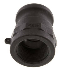 Camlock DN 40 (1 1/2'') Polypropylene Coupling Rp 1 1/4'' Female Thread Type A MIL-C-27487 [2 Pieces]