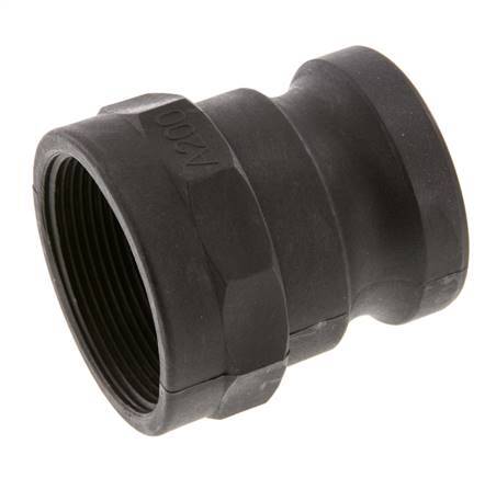 Camlock DN 50 (2'') Polypropylene Coupling Rp 2'' Female Thread Type A MIL-C-27487