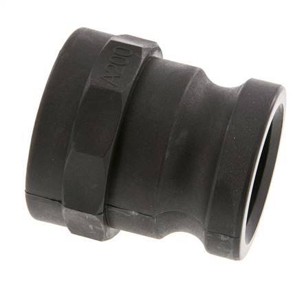 Camlock DN 50 (2'') Polypropylene Coupling Rp 2'' Female Thread Type A MIL-C-27487