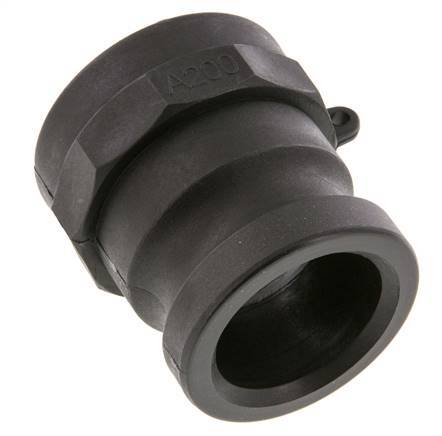 Camlock DN 50 (2'') Polypropylene Coupling Rp 2'' Female Thread Type A MIL-C-27487
