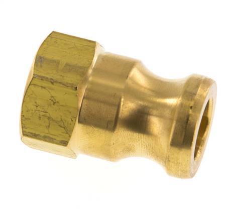 Camlock DN 15 (1/2'') Brass Coupling Rp 1/2'' Female Thread Type A MIL-C-27487
