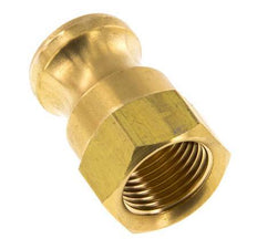 Camlock DN 15 (1/2'') Brass Coupling Rp 1/2'' Female Thread Type A MIL-C-27487