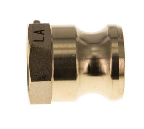 Camlock DN 25 (1'') Brass Coupling Rp 1'' Female Thread Type A MIL-C-27487