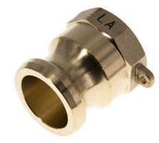 Camlock DN 25 (1'') Brass Coupling Rp 1'' Female Thread Type A MIL-C-27487