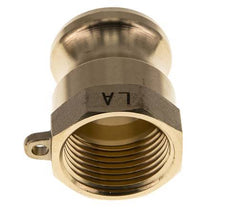 Camlock DN 25 (1'') Brass Coupling Rp 1'' Female Thread Type A MIL-C-27487