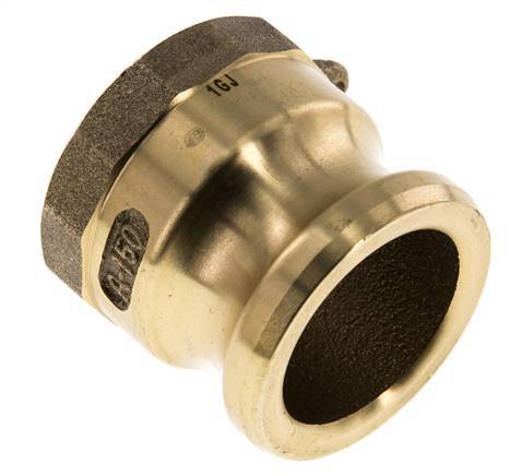 Camlock DN 40 (1 1/2'') Brass Coupling Rp 1 1/2'' Female Thread Type A MIL-C-27487