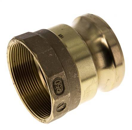 Camlock DN 60 (2 1/2'') Brass Coupling Rp 2 1/2'' Female Thread Type A MIL-C-27487