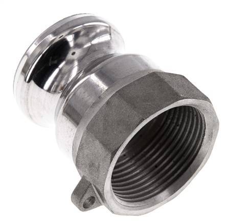 Camlock DN 32 (1 1/4'') Aluminium Coupling Rp 1 1/4'' Female Thread Type A MIL-C-27487