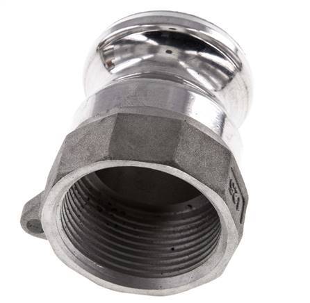 Camlock DN 32 (1 1/4'') Aluminium Coupling Rp 1 1/4'' Female Thread Type A MIL-C-27487