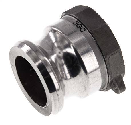Camlock DN 40 (1 1/2'') Aluminium Coupling Rp 1 1/2'' Female Thread Type A MIL-C-27487