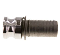 Camlock DN 40 (1 1/2'') Stainless Steel Coupling Hose Pillar (38 mm) Type E MIL-C-27487