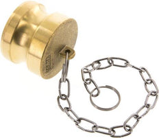 Camlock DN 50 (2'') Brass Coupling Plug Type DP MIL-C-27487