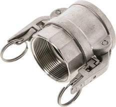 Camlock DN 50 (2'') Stainless Steel Safety Coupling Rp 2'' Female Thread Type D MIL-C-27487