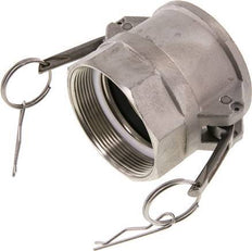 Camlock DN 60 (2 1/2'') Stainless Steel Coupling G 2 1/2'' Female Thread Type D EN 14420-7 (DIN 2828)