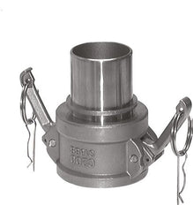 Camlock DN 90 (4'') Stainless Steel Coupling Hose Pillar (100 mm) Type C EN 14420-7 (DIN 2828)