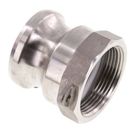 Camlock DN 40 (1 1/2'') Stainless Steel Coupling G 1 1/2'' Female Thread Type A EN 14420-7 (DIN 2828)