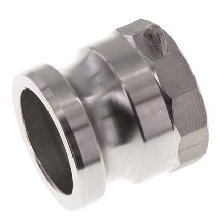 Camlock DN 50 (2'') Stainless Steel Coupling G 2'' Female Thread Type A EN 14420-7 (DIN 2828)