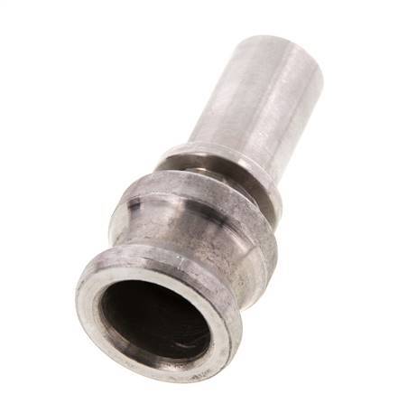 Camlock DN 20 (3/4'') Stainless Steel Coupling Hose Pillar (19 mm) Type E EN 14420-7 (DIN 2828)