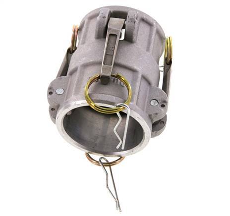 Camlock DN 50 (2'') Aluminium Coupling Connector for Plug MIL-C-27487