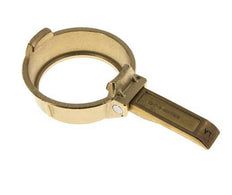 DN 80 Brass Tank Truck (TW) Clamping Ring with Lever (M-Type)