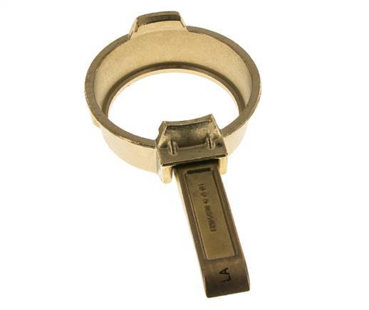 DN 80 Brass Tank Truck (TW) Clamping Ring with Lever (M-Type)